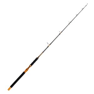 Fiblink Saltwater Jigging Spinning Rod 1-Piece Heavy Jig Fishing Rod (30-50lb/50-80lb/80-120lb, 5-Feet 6-Inch) (80-120lbs)