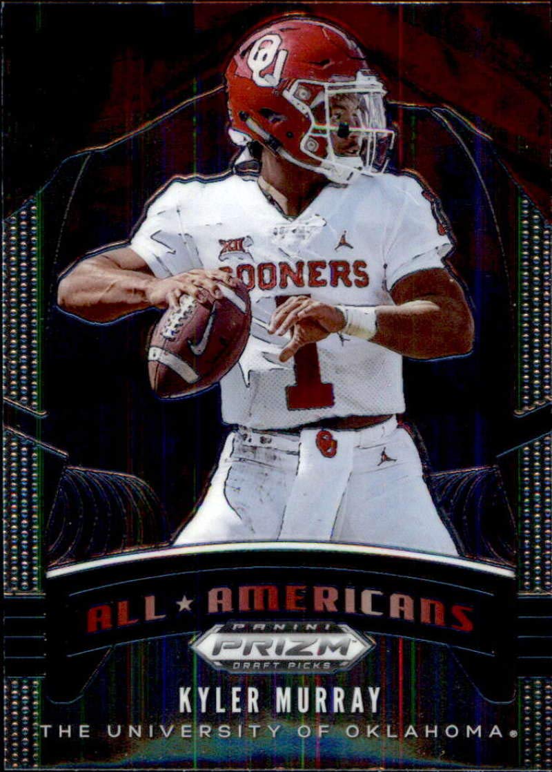 2020 Panini Prizm Draft #5 Kyler Murray All-Americans Oklahoma Sooners Football Trading Card