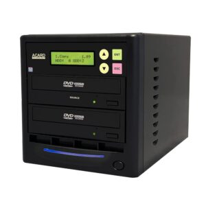 acard technology 1 to 1 24x burner cd dvd duplicator standalone tower using acard’s native sata controller technology