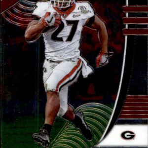 2020 Panini Prizm Draft Picks #78 Nick Chubb Georgia Bulldogs Football Card