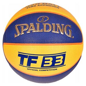 basketball ball 3x3 spalding tf-33 approved fiba