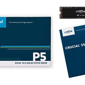 Crucial P5 1TB 3D NAND NVMe Internal Gaming SSD, up to 3400MB/s - CT1000P5SSD8