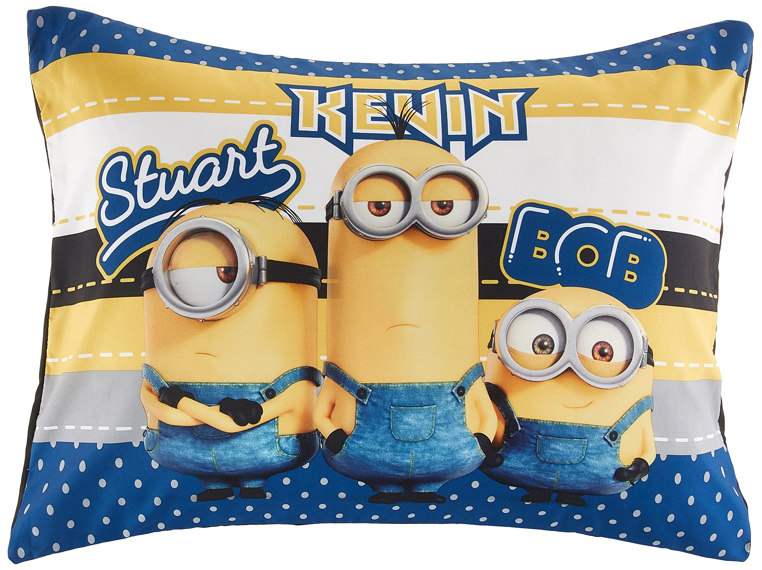 Franco Kids Bedding Super Soft Comforter and Sheet Set, 4 Piece Twin Size, Minions The Rise Of Gru