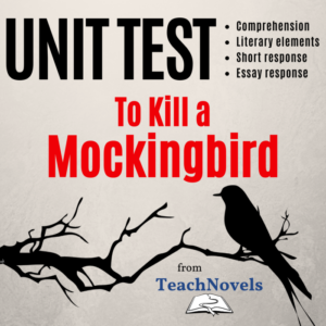 unit test for to kill a mockingbird (customizable)