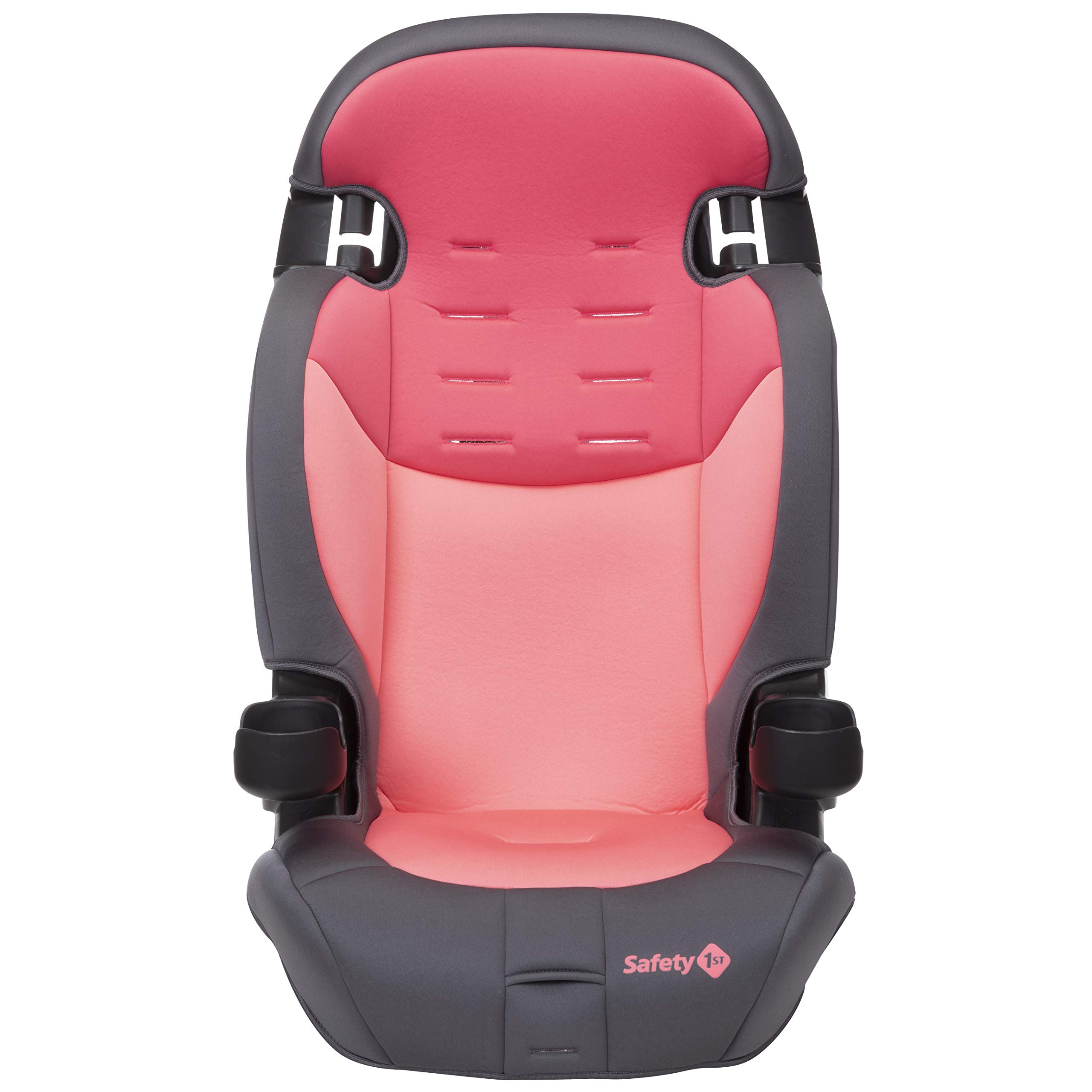 Safety 1st Grand 2-in-1 Booster Car Seat, Forward-Facing with Harness, 30-65 pounds and Belt-Positioning Booster, 40-120 pounds, Sunrise Coral