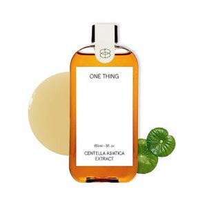 one thing centella asiatica extract cica toner 5.07 fl oz | hydrating and soothing facial daily toner for sensitive oily acne prone dehydrated skin | vegan korean skin care