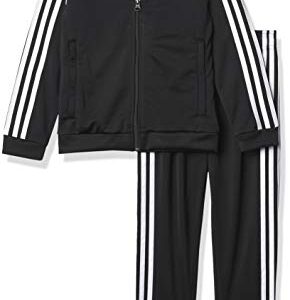 adidas Originals,unisex-youth,SST Tracksuit,Black/White,Medium