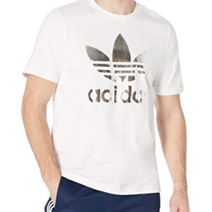 adidas Originals,mens,Trefoil Holo Tee,White,XX-Large