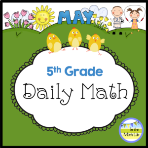 daily math for 5th grade - may edition