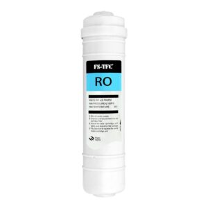fs-tfc inline reverse osmosis membrane 100 gpd with 1/4" quick connect for under sink reverse osmosis water system