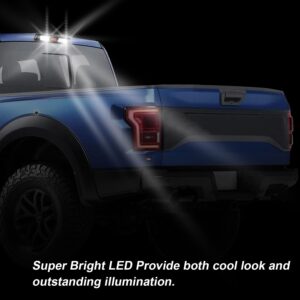 For 09-14 Ford F150 F-150 LED Third 3rd Brake Light High Mount Brake Light Cargo Lamp (Smoked lens)