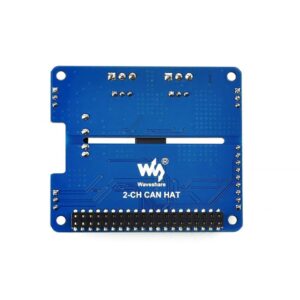 Coolwell Waveshare 2-Channel Isolated CAN Bus Expansion HAT for Raspberry Pi Series Boards MCP2515 + SN65HVD230 Dual Chips Solution Multi Allows 2-CH CAN Communication