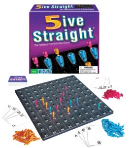 5ive straight board game