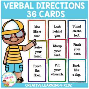 verbal direction cards