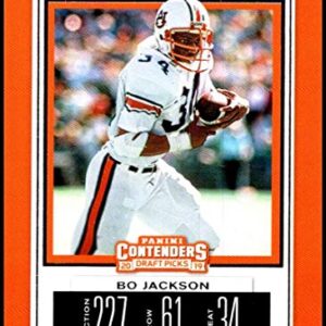 2019 Panini Contenders Draft Season Ticket #15 Bo Jackson Auburn Tigers NCAA Football Trading Card