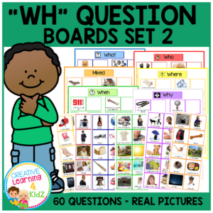 wh question boards set 2