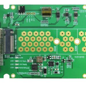 Micro SATA Cables |U.3 (SFF-8639) PCIe Gen 4 16GT/s to M.2 NVMe SSD Adapter