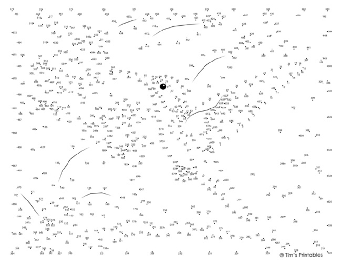 Hummingbird Extreme Dot-to-Dot / Connect the Dots PDF