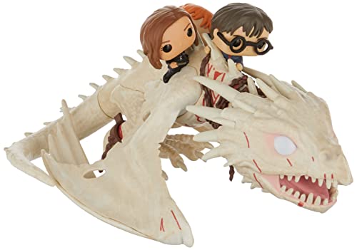 Funko Pop! Rides: Harry Potter - Gringotts Dragon with Harry, Ron, and Hermione, Vinyl Figure