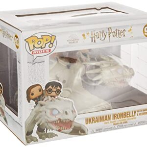 Funko Pop! Rides: Harry Potter - Gringotts Dragon with Harry, Ron, and Hermione, Vinyl Figure