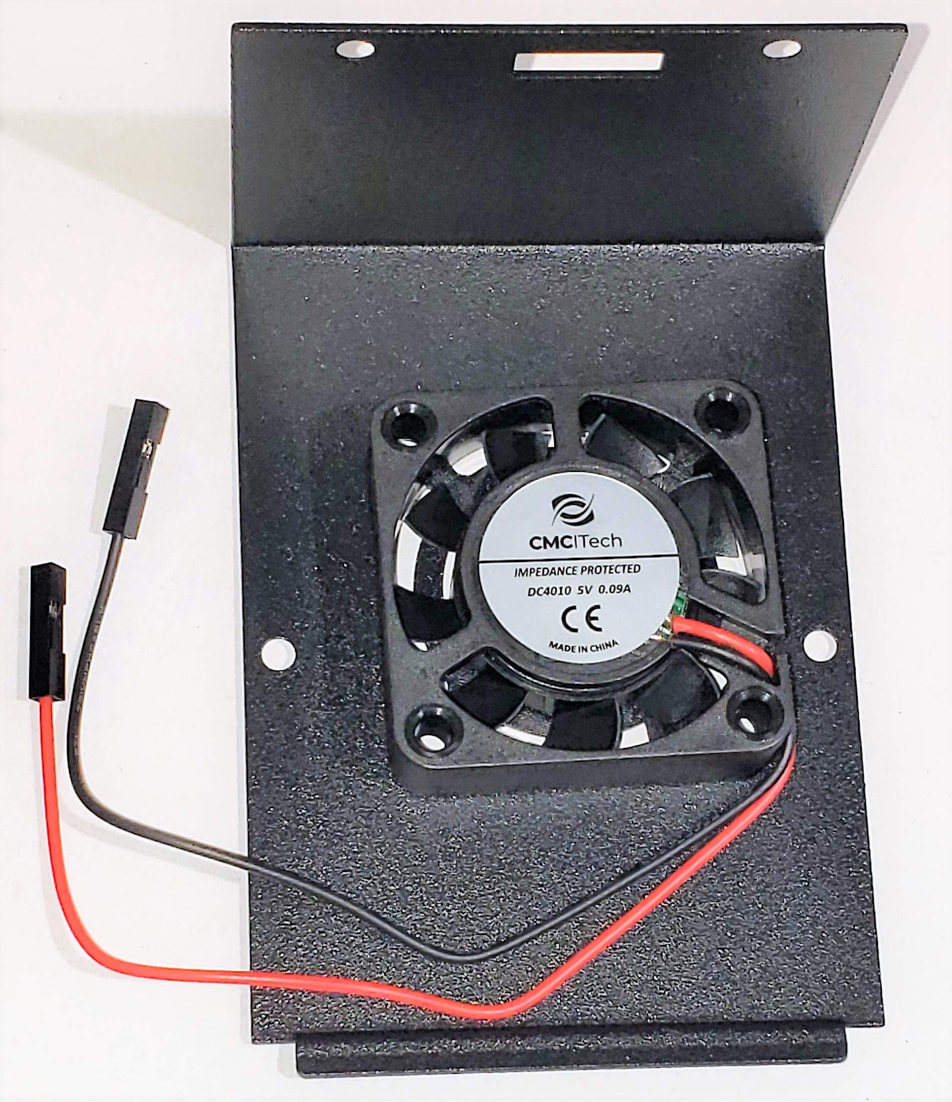 Raspberry Pi Deep Case PoE 5.2V@3.5A HAT Metal Enclosure Protective Box Cooling Fan 17.5Watt Power Over Ethernet (POE) HAT PoE Network Standard Compliant for Rpi 4 Model B by CMC TECH