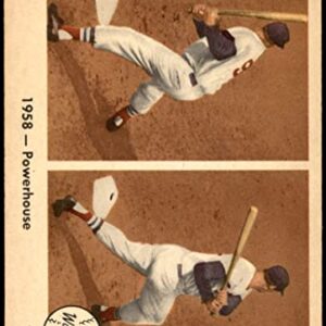 1959 Fleer # 66 Powerhouse Ted Williams Boston Red Sox (Baseball Card) NM/MT Red Sox