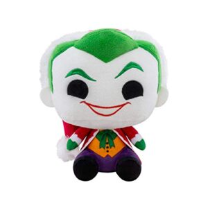 funko pop! plush: dc holiday-santa joker