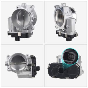 WMPHE Electronic Throttle Body Assembly Compatible with Chevy Express GMC Sierra Cadillac Escalade Hummer H2 H3 Throttle Actuator Replace OEM 217-3151 12601387 Fuel Injection Throttle Body