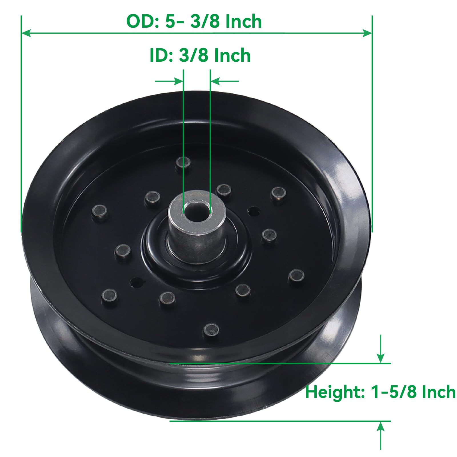 POSEAGLE 3 Pack 532196106 Husqvarna Idler Pulley Replaces 532197379 Husqvarna Idler Pulley, 196106 Idler Pulley Craftsman 197379 for Husqvarna Z254 LGT2654 YTH20K46 YTH22V46 YTH2348 RZ5424 Lawn Decks