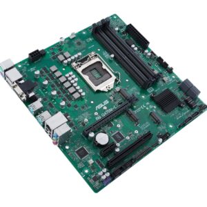 ASUS PRO Q470M-C/CSM LGA1200 (Intel® 10th Gen) uATX Commercial Motherboard (Intel vPro, Intel LAN, 2xDisplayPorts, HDMI/D-Sub,TPM, LPC debug Header and ASUS Control Center Express)