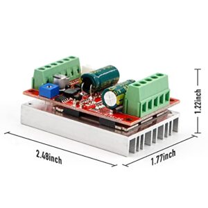 RioRand 350W 6-60V PWM DC Brushless Electric Motor Speed Controller with Hall