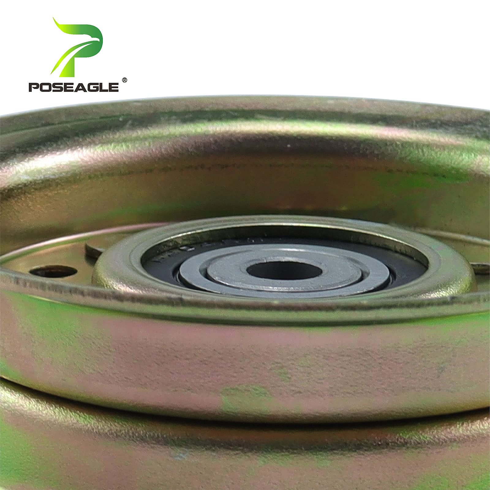POSEAGLE 532173901 Idler Pulley Replaces Craftsman 156493 Idler Pulley Craftsman Pulley 156493, Lawn Mower Idler Pulley 156493, Craftsman Idler Pulley 156493 Pulley, 173901, 532156493, Oregon 78-053