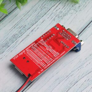 Comimark 2Pcs VGA Signal Generator LCD Display Tester 7V-12V Power Input