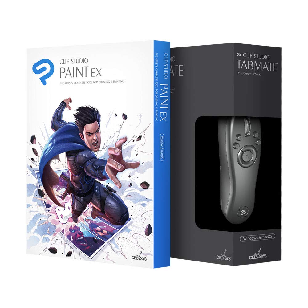 Clip Studio Paint EX + TABMATE for Global Bundle