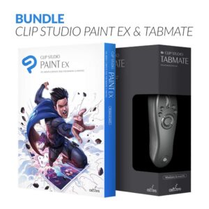 Clip Studio Paint EX + TABMATE for Global Bundle