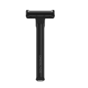 OneBlade Core Safety Razor for Fine Hair - Includes Stand & 10 Premium Japanese Feather Blade Refills - Introductory Level