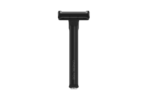 OneBlade Core Safety Razor for Fine Hair - Includes Stand & 10 Premium Japanese Feather Blade Refills - Introductory Level