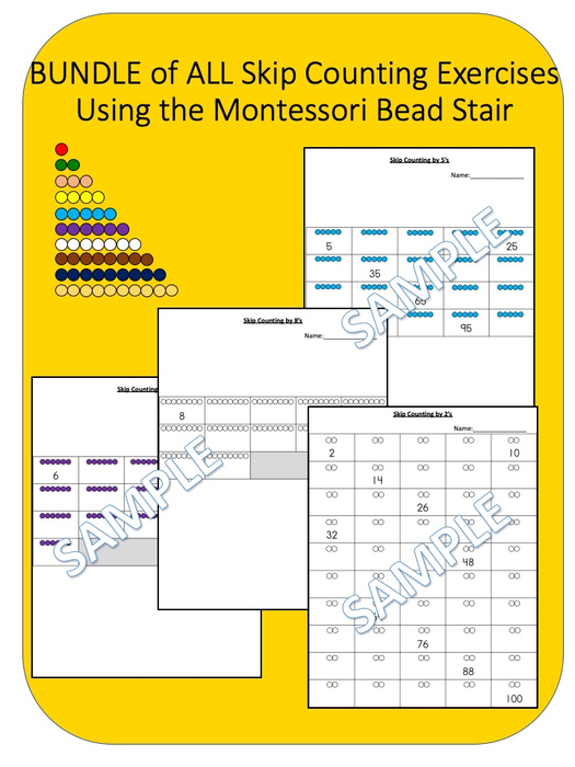 Skip Counting BUNDLE