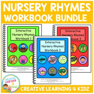 nursery rhymes workbook bundle