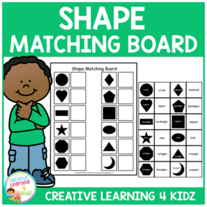 shape matching board