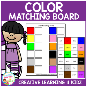 color matching board