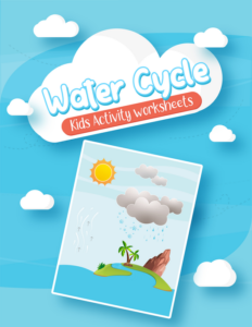 water cycle kids activity worksheets