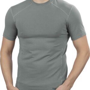 281Z Military Stretch Cotton Underwear T-Shirt for Tactical Hiking and Outdoor (Foliage Green, Large)