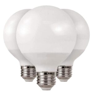 ge 43269 - led5dg25-gwsw9c3 120 g25 globe led light bulb