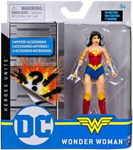 dc heroes unite 2020 wonder woman 4-inch action figure by spin master