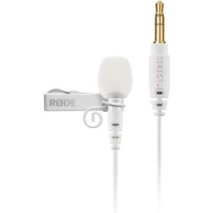 rØde lavalier go professional-grade wearable microphone, white, (lavgow)