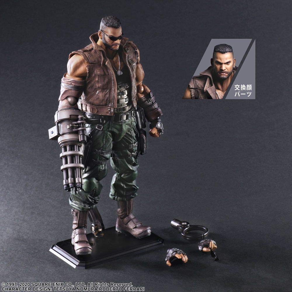 Square Enix Final Fantasy VII Remake: Barret Wallace (Version 2) Play Arts Kai Action Figure