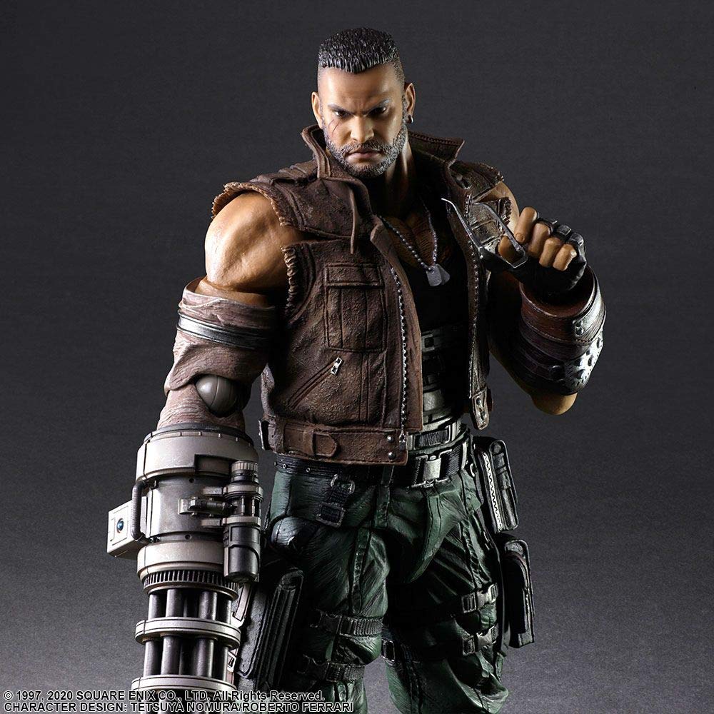 Square Enix Final Fantasy VII Remake: Barret Wallace (Version 2) Play Arts Kai Action Figure