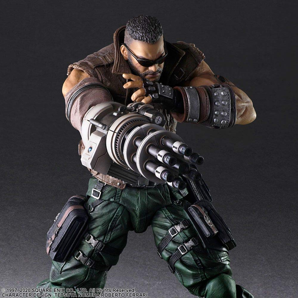 Square Enix Final Fantasy VII Remake: Barret Wallace (Version 2) Play Arts Kai Action Figure