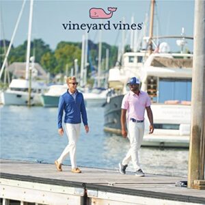 vineyard vines Men's Whale Dot Performance Trucker Hat, Blue Blazer, One Size